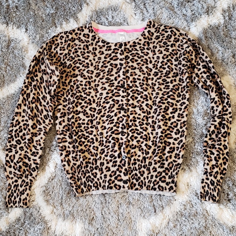 Leopard Print Cardigan